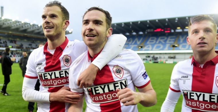 Opvallend: Antwerp-fans maken er op bezoek bij Cercle 'thuiswedstrijd' van