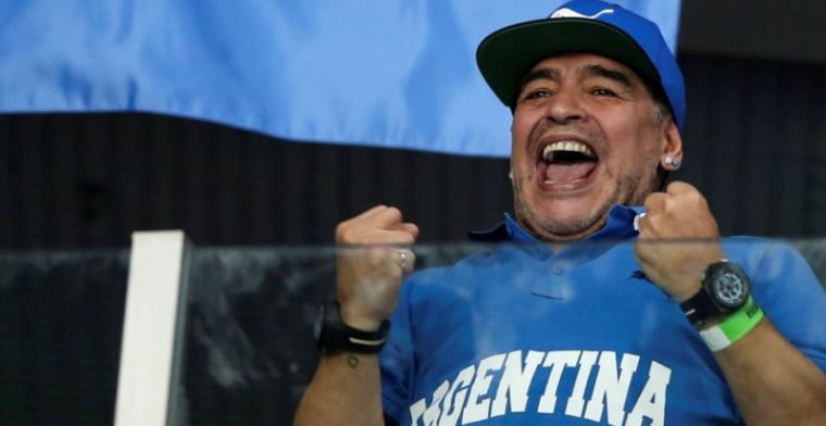 'Maradona mishandelt vriendin en krijgt bezoek van politie voor Real - Napoli'
