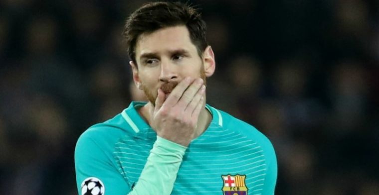 Negatieve primeur voor 'neerslachtige' Messi: 'Een slechte reactie op die fout'