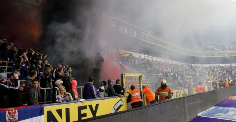 Anderlecht-supporters voegen daad bij woord: protesten voor wedstrijd tegen KVO