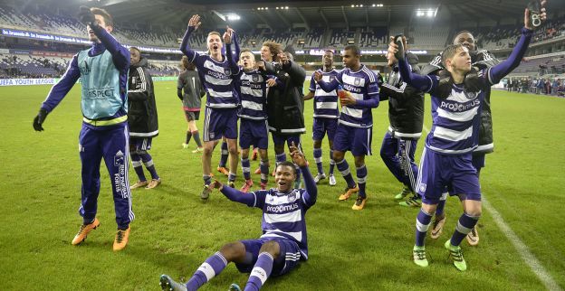 Anderlecht mag vieren na stevige klepper tegen de Brugse rivalen