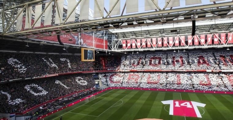 Prachtig eerbetoon: Ajax gaat officieel in Johan Cruijff Arena spelen
