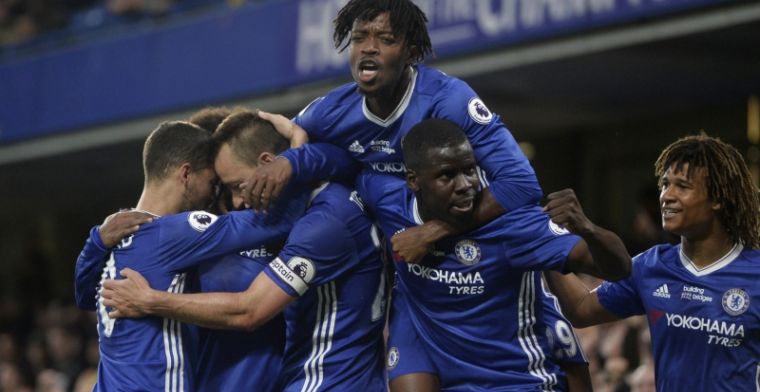 Chelsea wint in slotfase, Batshuayi pikt opnieuw zijn goal mee