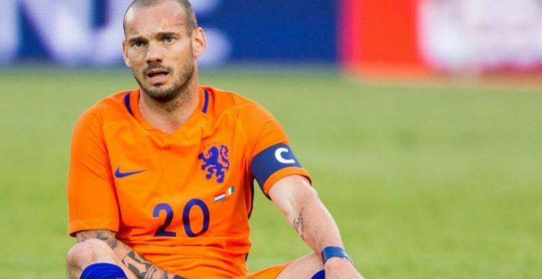 'Sneijder kan terugkeren naar Spanje: twee clubs azen op Oranje-international'