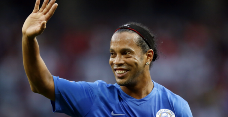 'Manchester United greep vanwege regenbuien naast komst Ronaldinho'
