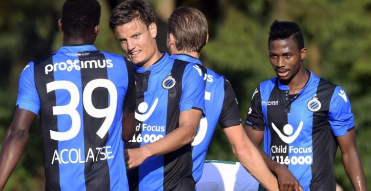 Uitblinker Dennis loodst Club Brugge voorbij 'eerste echte test' in voorbereiding