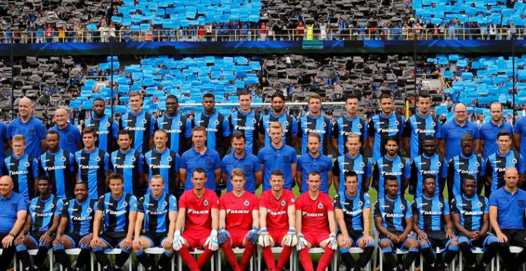 Hier is hij dan: Club Brugge neemt de grootste ploegfoto ooit