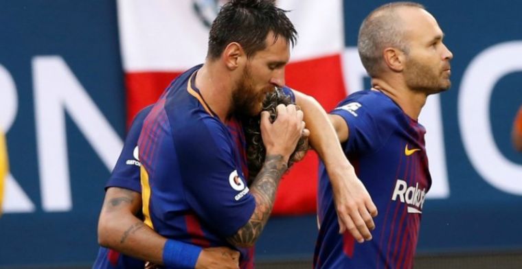 Barcelona wint Trofeu Joan Gamper in emotionele wedstrijd tegen Chapecoense