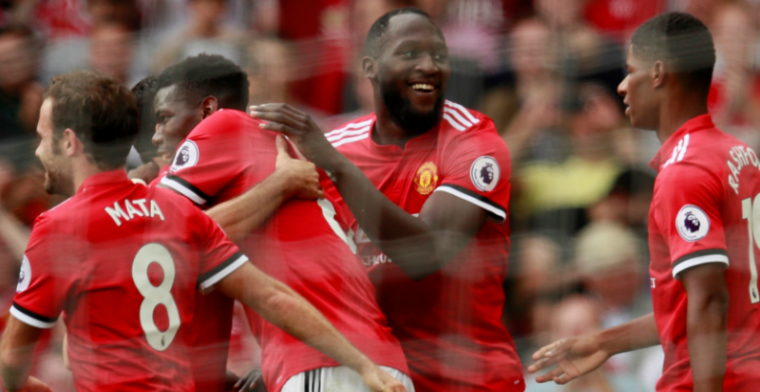 Droomdebuut voor Lukaku op Old Trafford; United geeft show weg tegen West Ham