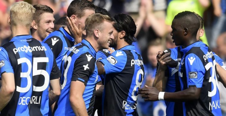 Club Brugge houdt het maximum na pandoering voor Standard
