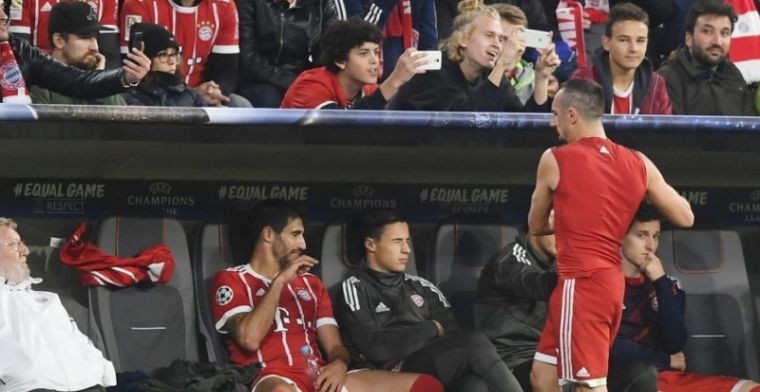Ribéry haalt woede van Bayern op de hals na wedstrijd tegen RSCA: Niet oké