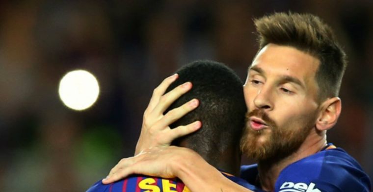 Fenomeen Messi maakt vier doelpunten tijdens grote zege Barcelona