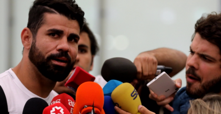 Costa sneert op vliegveld nog een keer naar Conte: 'Eén persoon kan dat niet'