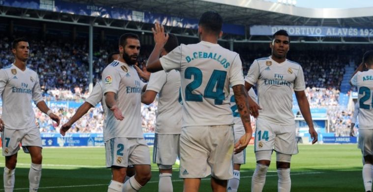 Scorende debutant bezorgt Real Madrid moeizame zege op hekkensluiter