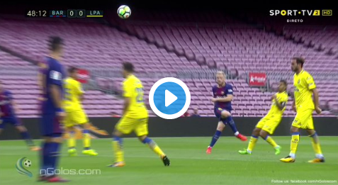 GOAL! Catalaan Busquets scoort voor Barça in spookstadion Camp Nou