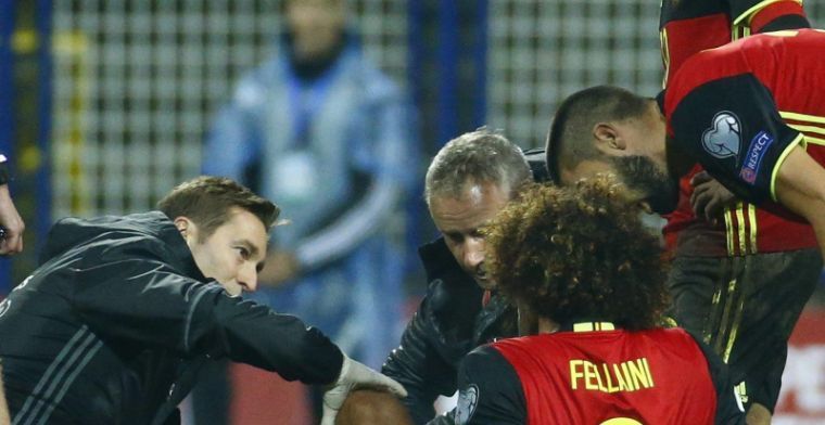 Mourinho heeft onverwachte reactie in huis op blessure Fellaini