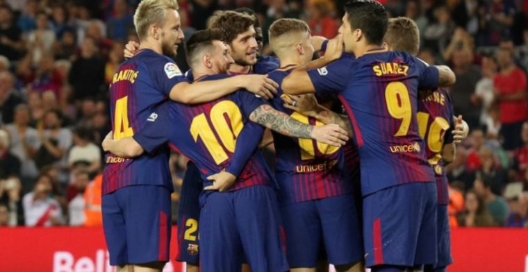 Barça steviger aan kop na blunder arbitrage, wederom mijlpaal Messi