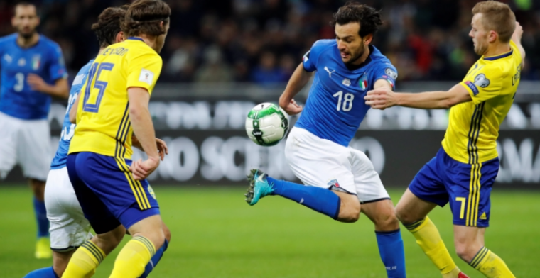 Drama voor Italië: ploeg ontbreekt voor het eerst sinds 1958 op een WK