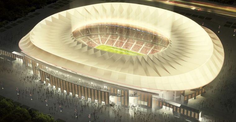 Atlético Madrid in de problemen na bouw stadion: vijftig miljoen vanuit Israël
