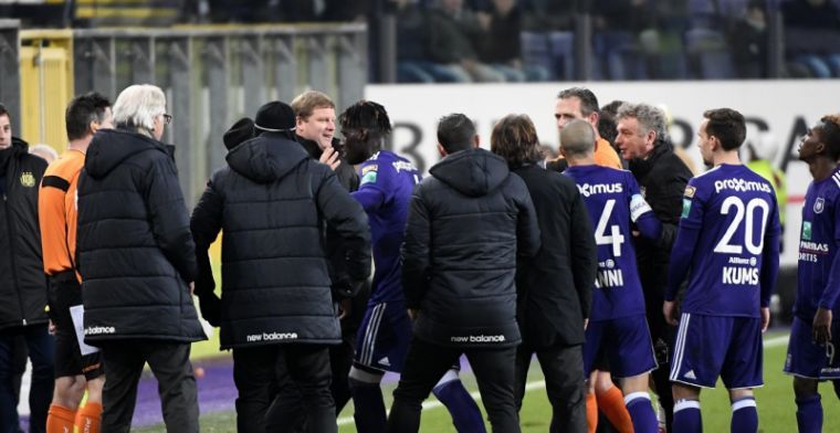 Anderlecht gaat akkoord met boete na incidenten tijdens bekerduel met Standard