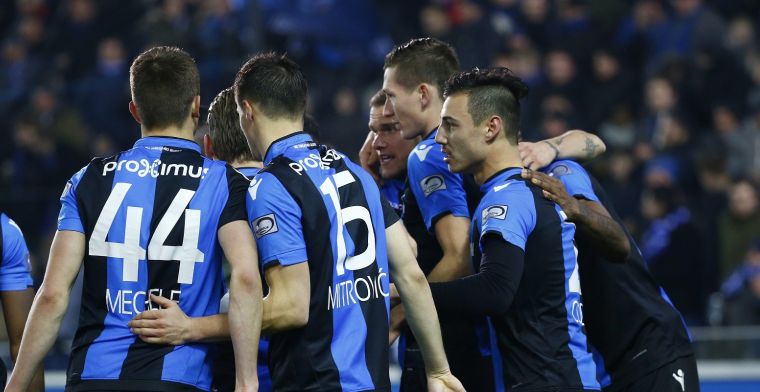 Club Brugge voor derde keer 'kampioen', maar Anderlecht blijft leider