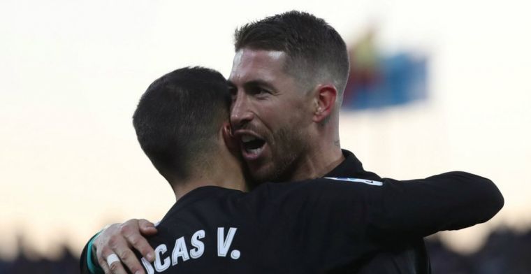 Real Madrid te sterk voor angstgegner: Ramos scoort en pakt kaartenrecord