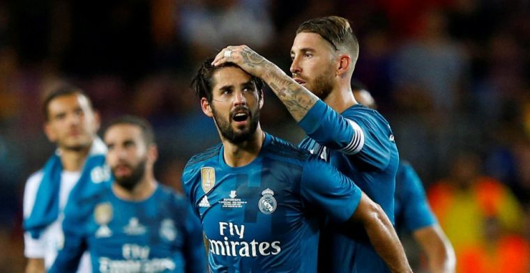 Ramos clasht met Real-ploeggenoot: 'Bij Madrid verlaat je het veld rennend'
