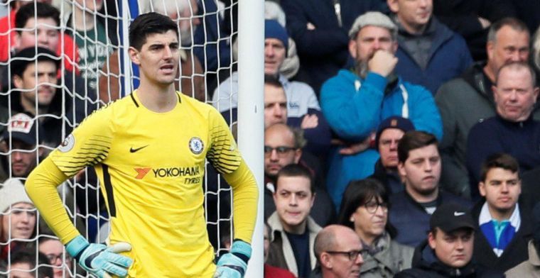 Engelse pers haalt Courtois helemaal onderuit na blunder in Champions League