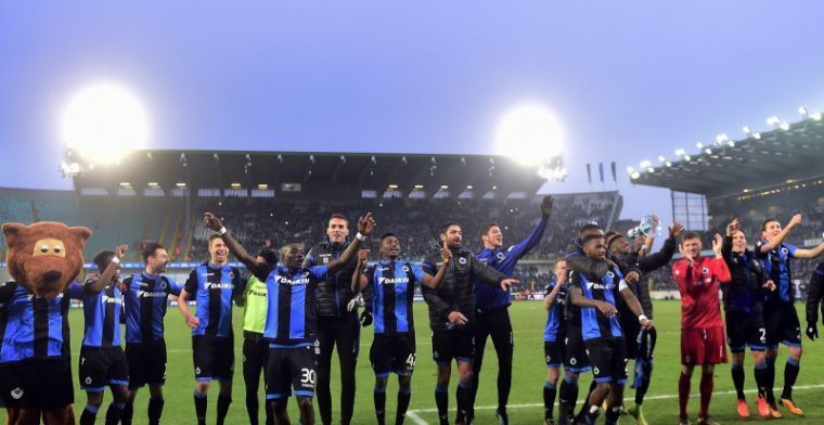 Club Brugge krijgt geweldige steun in Play-Off 1, supporters lopen storm
