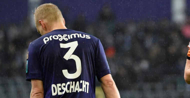 Geen unanimiteit over verrassende terugkeer van Deschacht: 'RIP Anderlecht'