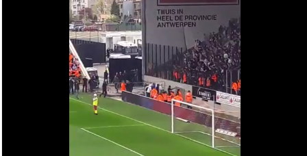 Dan toch geen rustige derby: supporters Beerschot-Wilrijk in de clinch met politie