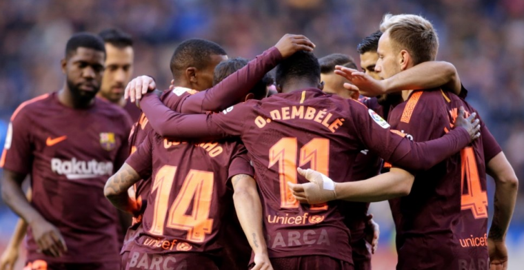 FC Barcelona kroont zich tot kampioen van Primera Division