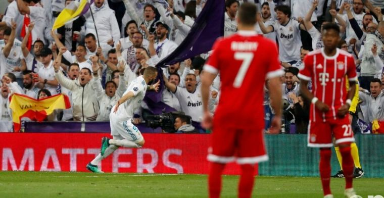 Real Madrid schrijft geschiedenis en plaatst zich voor derde CL-finale op rij