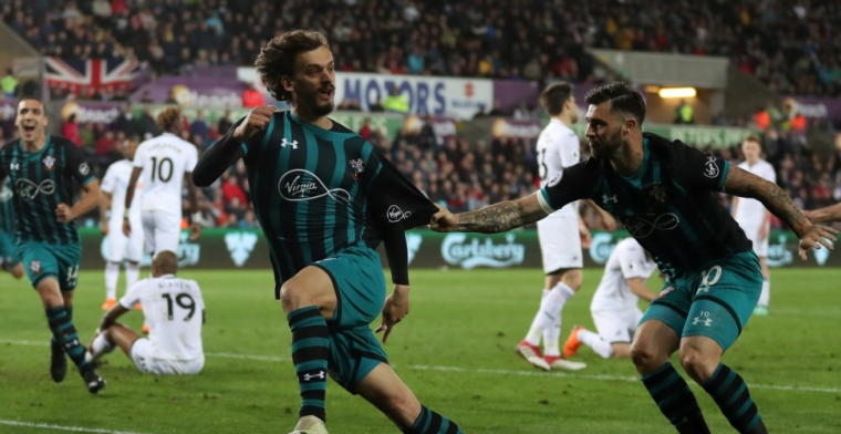 Southampton laat West Brom degraderen en dompelt ook Swansea in diepe rouw