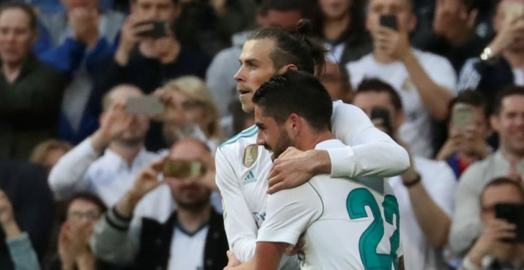 Heerlijk avond voor Real Madrid: zesklapper in Bernabeu, supergoals Bale en Isco