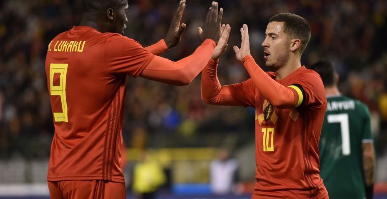Hazard valt uit de lucht over Brazilië als tegenstander: WK al genoeg gewonnen