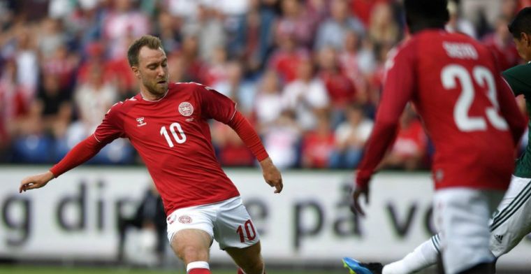 Denemarken verslaat Mexico in generale repetitie voor het WK