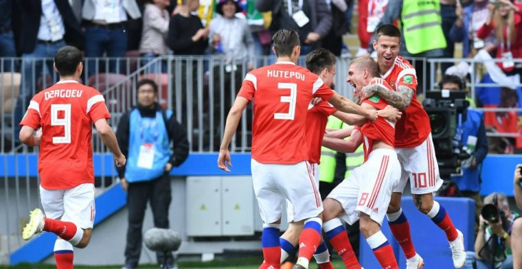 Perfecte WK-start Rusland: historische grote zege op pover Saudi-Arabië