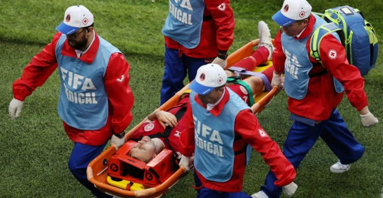 Dreun voor Denemarken: einde WK basiskracht na knietje van Farfán