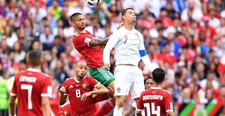 OPSTELLING: 'Belgisch Marokko tegen Spanje, Portugal en Iran vol aan de bak