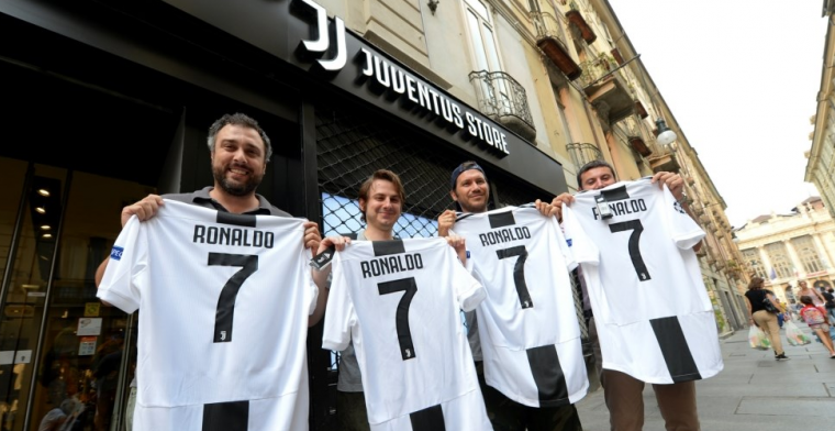 'Kassa rinkelt: Juventus verkoopt iedere minuut een shirt van Ronaldo'