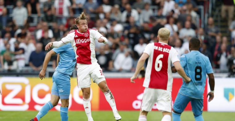 Ajax doet niet beter dan Standard en laat thuis punten liggen