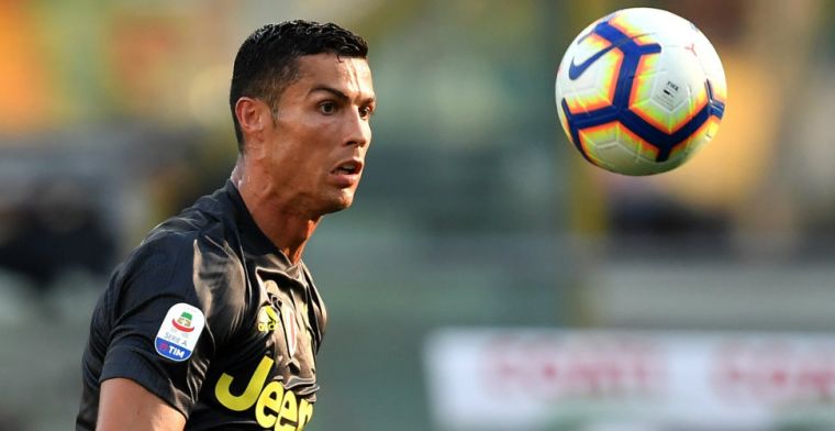 Juventus ontsnapt in extra tijd: geen hoofdrol bij debuut voor Ronaldo