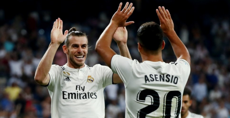 Real Madrid wint eerste competitiewedstrijd zonder Ronaldo en begint goed