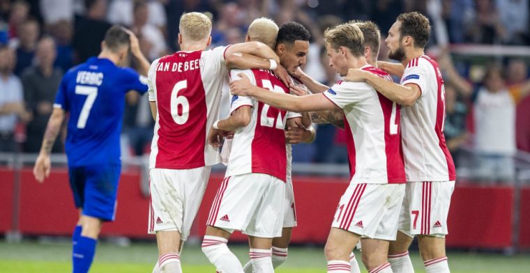Ajax op weg naar de Champions League na verdiende zege tegen Dinamo Kiev
