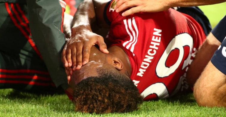 Bayern vreest zware blessure: 'Hij heeft veel pijn, ik vrees het ergste'