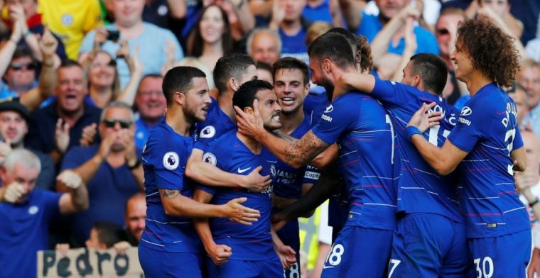 Hazard dirigeert Chelsea naar nieuwe zege, Mitrovic blijft scoren voor Fulham
