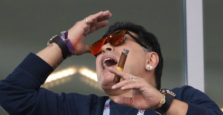 Wit-Russen stomverbaasd over vertrek Maradona: 'Nieuws via de media vernomen'