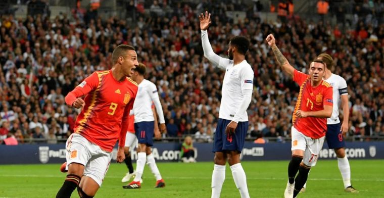 Shaw-incident werpt schaduw over knappe overwinning Spanje op Wembley