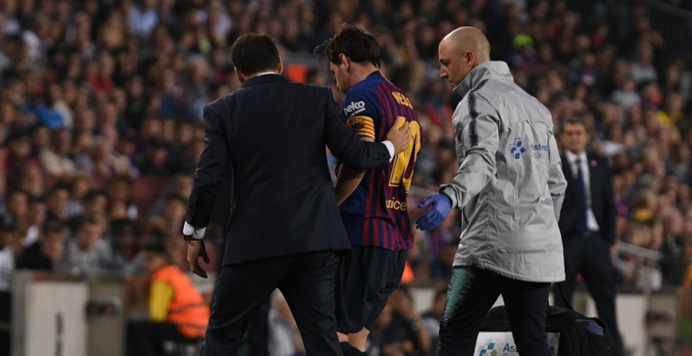 Blessure Messi had beter kunnen aflopen: 'Dan zie je die reflex meestal niet meer'